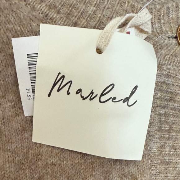 NWT Marled Tan Horse Pattern Cardigan XS - Picture 4 of 6